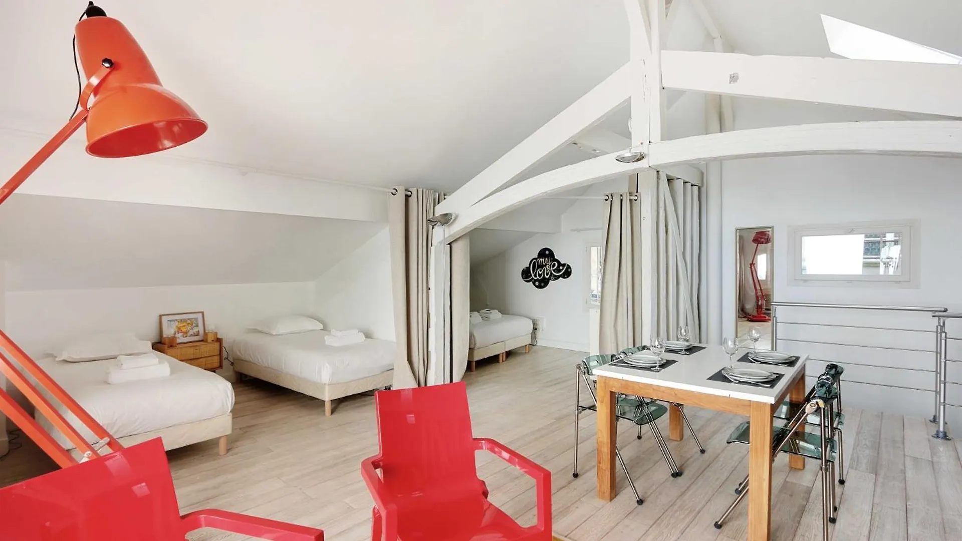 아파트 Cozy Avec Terrace - 2br-4p - Centre De 파리